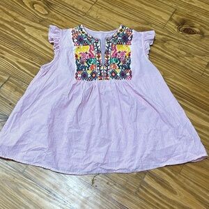 Unbranded Women’s Size Medium Embroidered Top